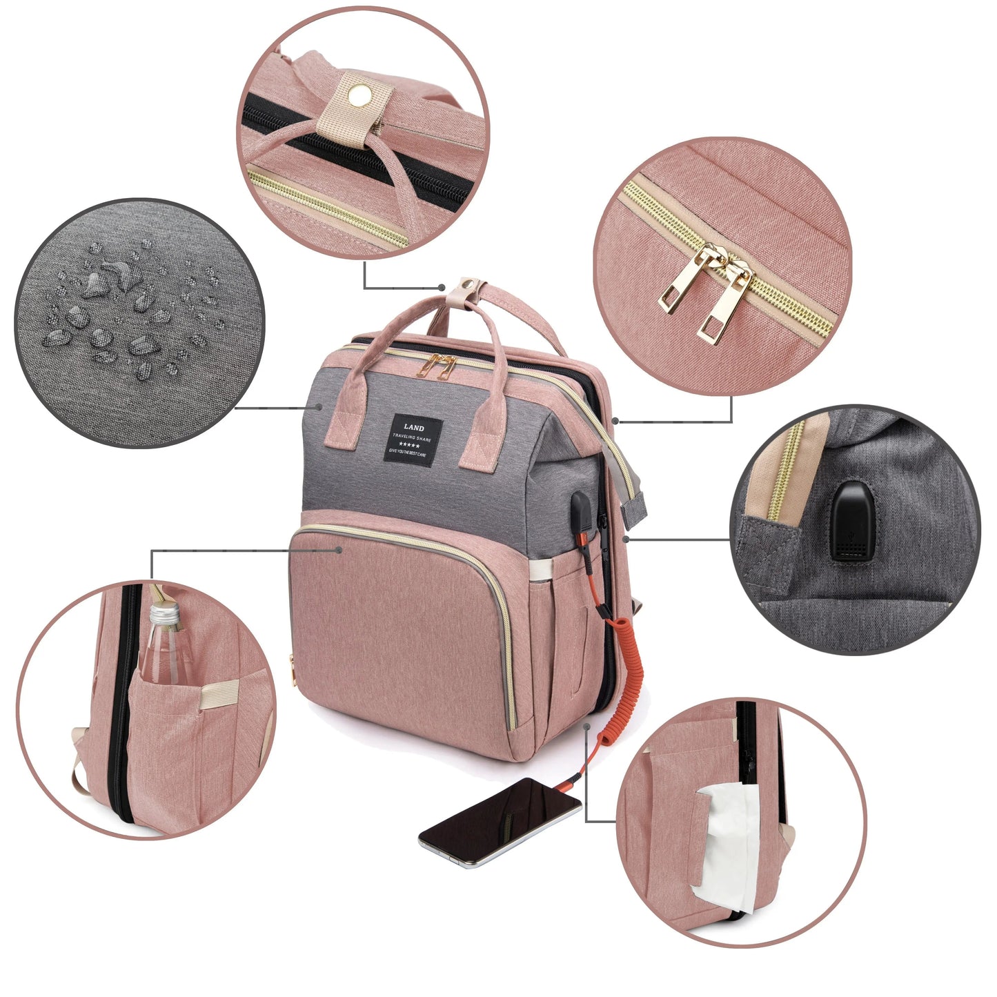 MamiNest - Mochila Multifuncion