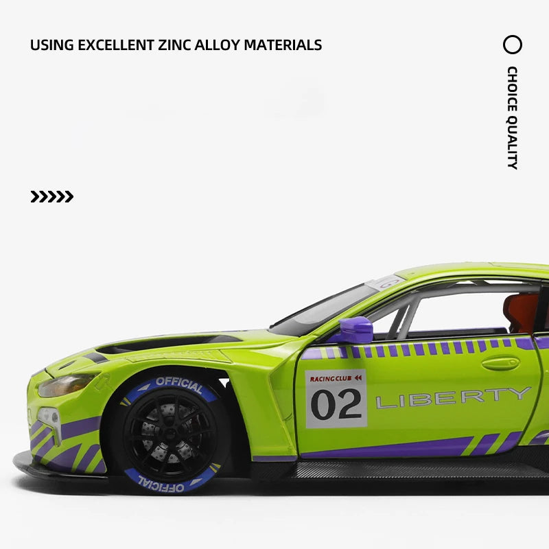 Die-cast Alloy BMW Toy Car